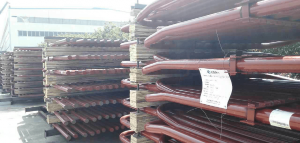 雙面水冷壁管（內螺紋）Φ60×12.2mm，材質：12Cr1MoVG。含材質證明、出廠合格證，水壓試驗、通球報告等資料